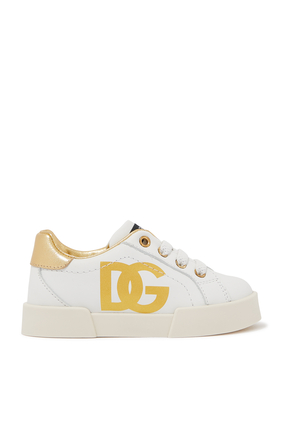 Portofino Light Sneakers With DG Logo Print